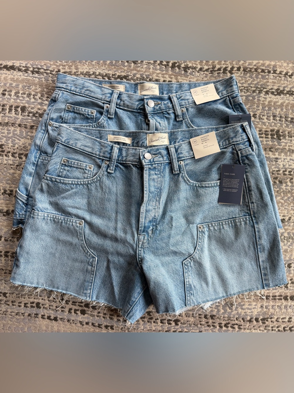 Universal Thread Painter Baggy 90's Denim Jean Shorts